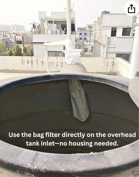 Borewell & Overhead Tank Filtration and Filter for Bore Water (Pack of 1)