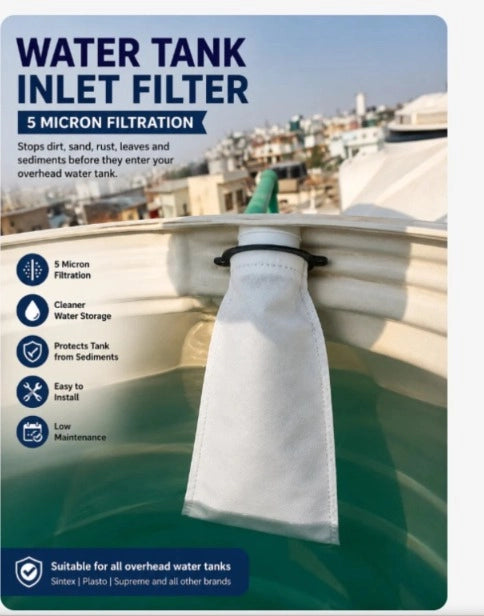Borewell & Overhead Tank Filtration and Filter for Bore Water (Pack of 1)